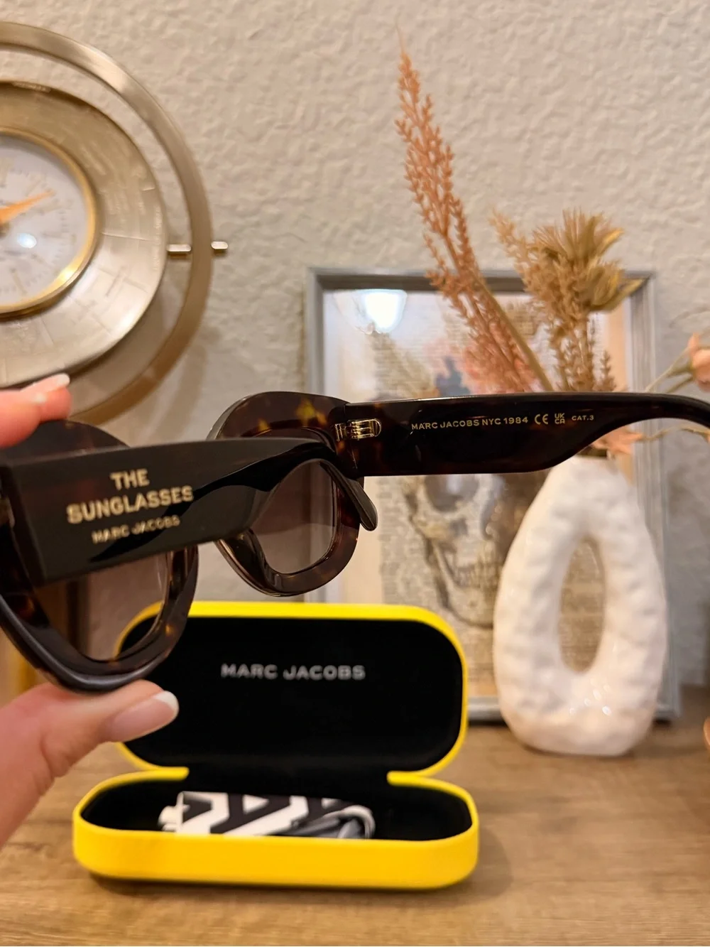 Marc Jacobs Women's Tortoise Cat-Eye Sunglasses